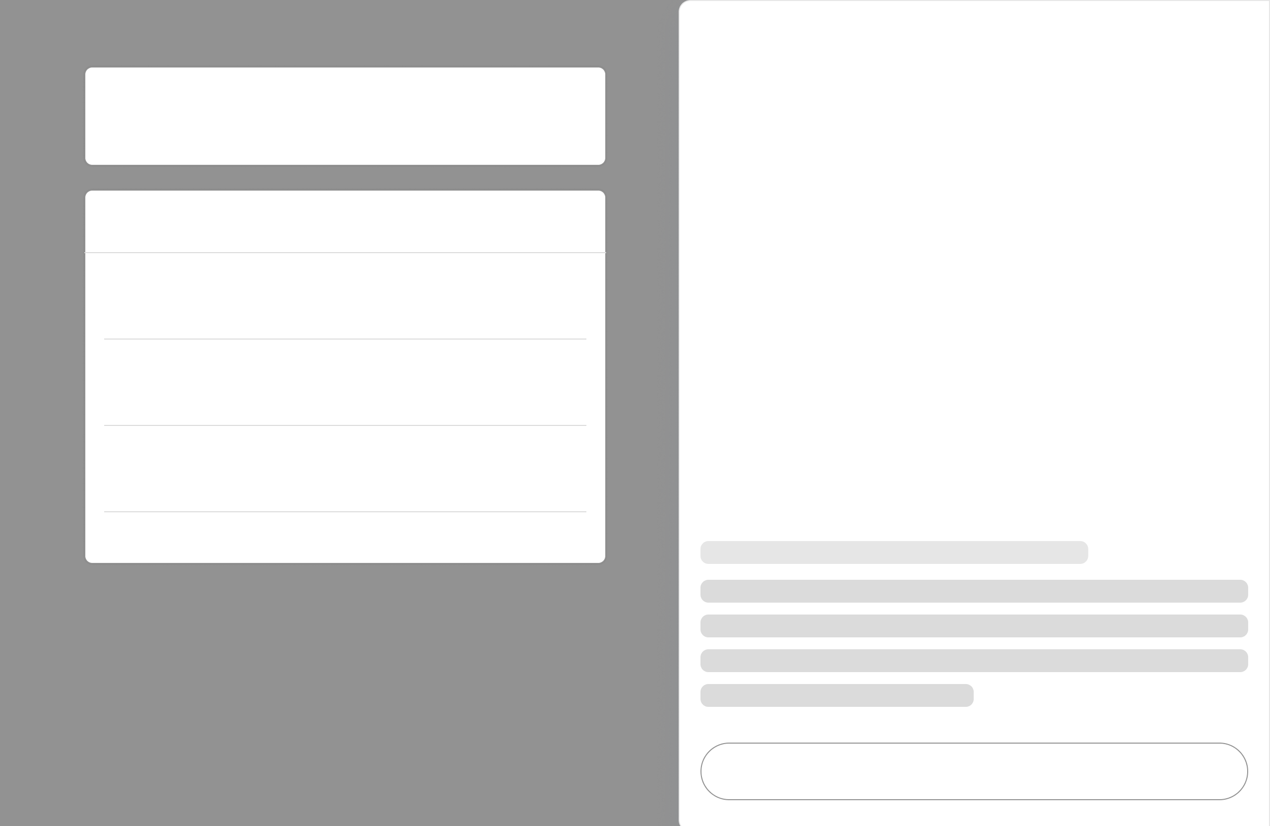 Side-by-side layout variant